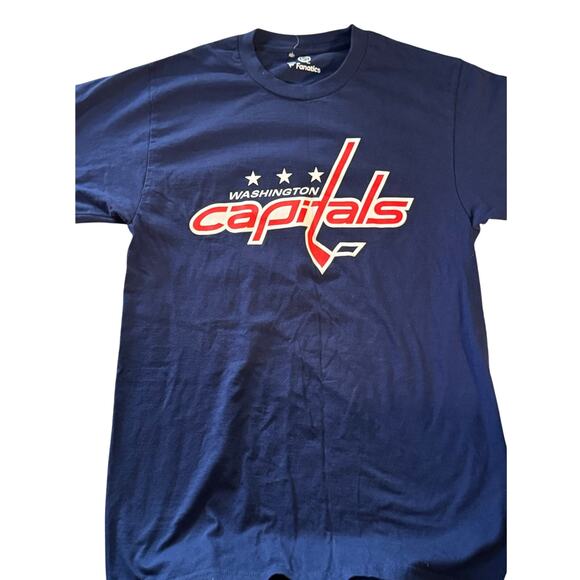 Washington Capitals T-shirt Fanatics NWOT - Picture 1 of 3